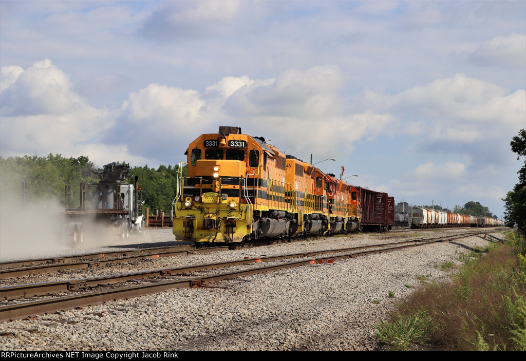 Departing Brooks Ave